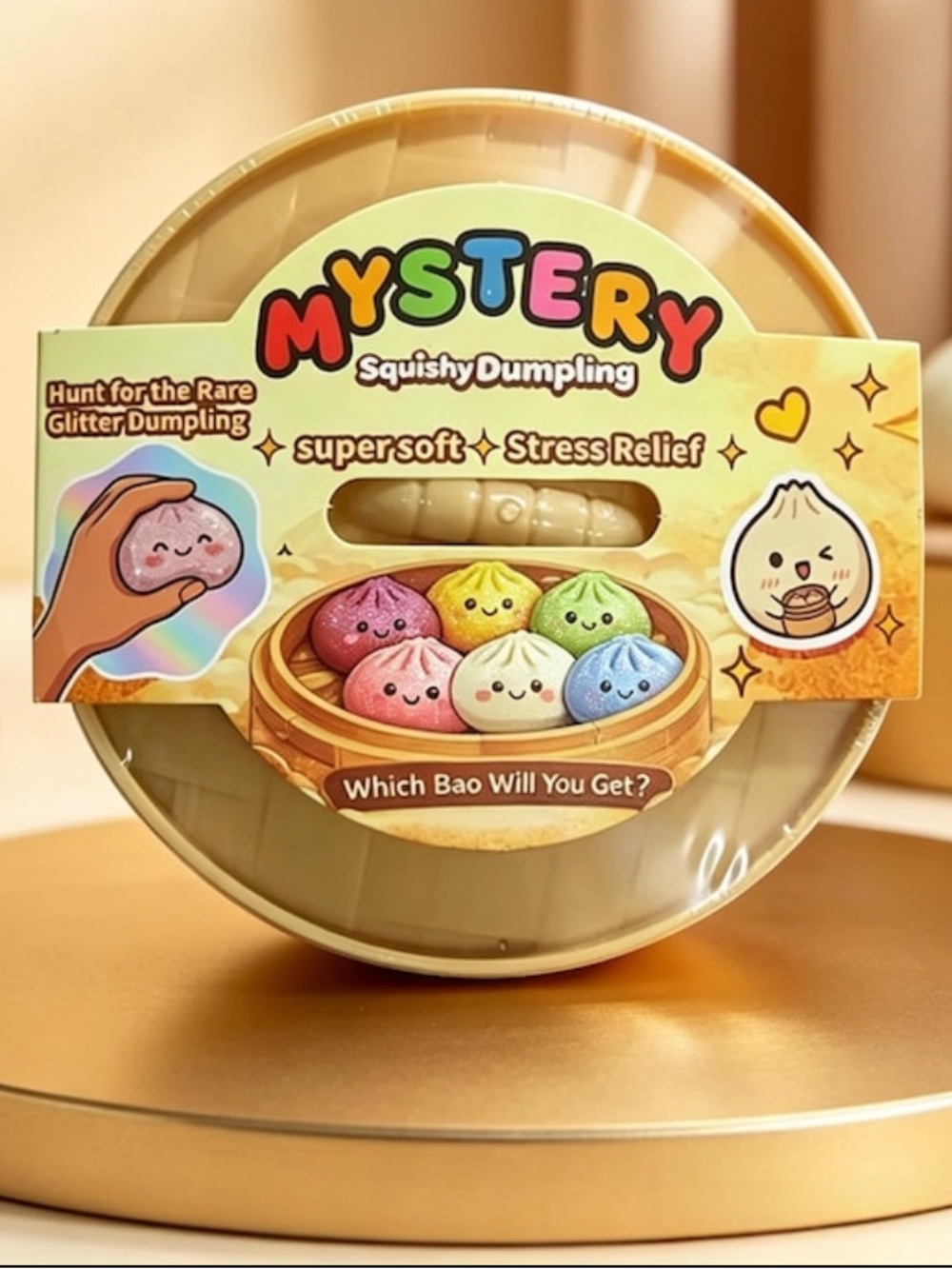 Mystery Squishy Dumpling (sugar squish)
